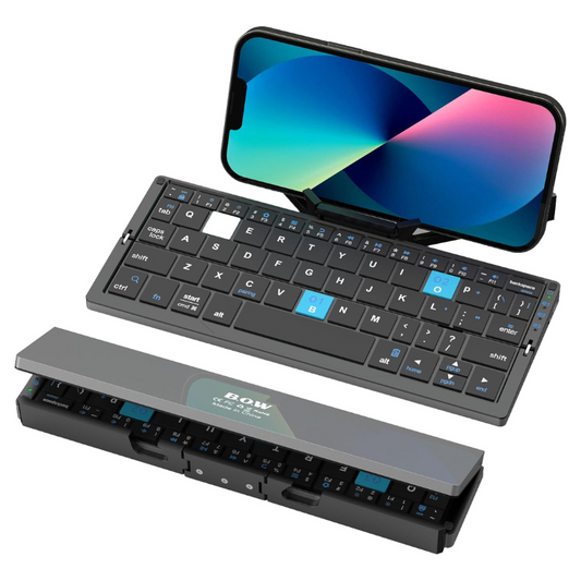 Mini teclado Bluetooth plegable